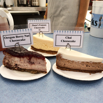 Dana's Cheesecake slices